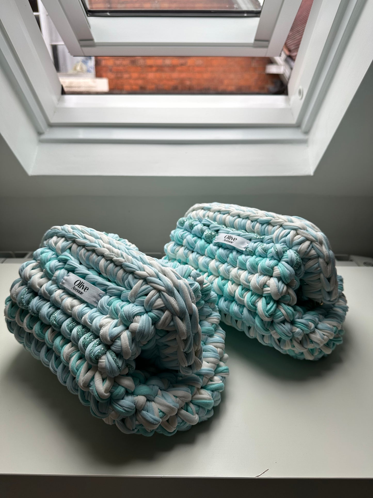 Aquamarine Clutch Bag