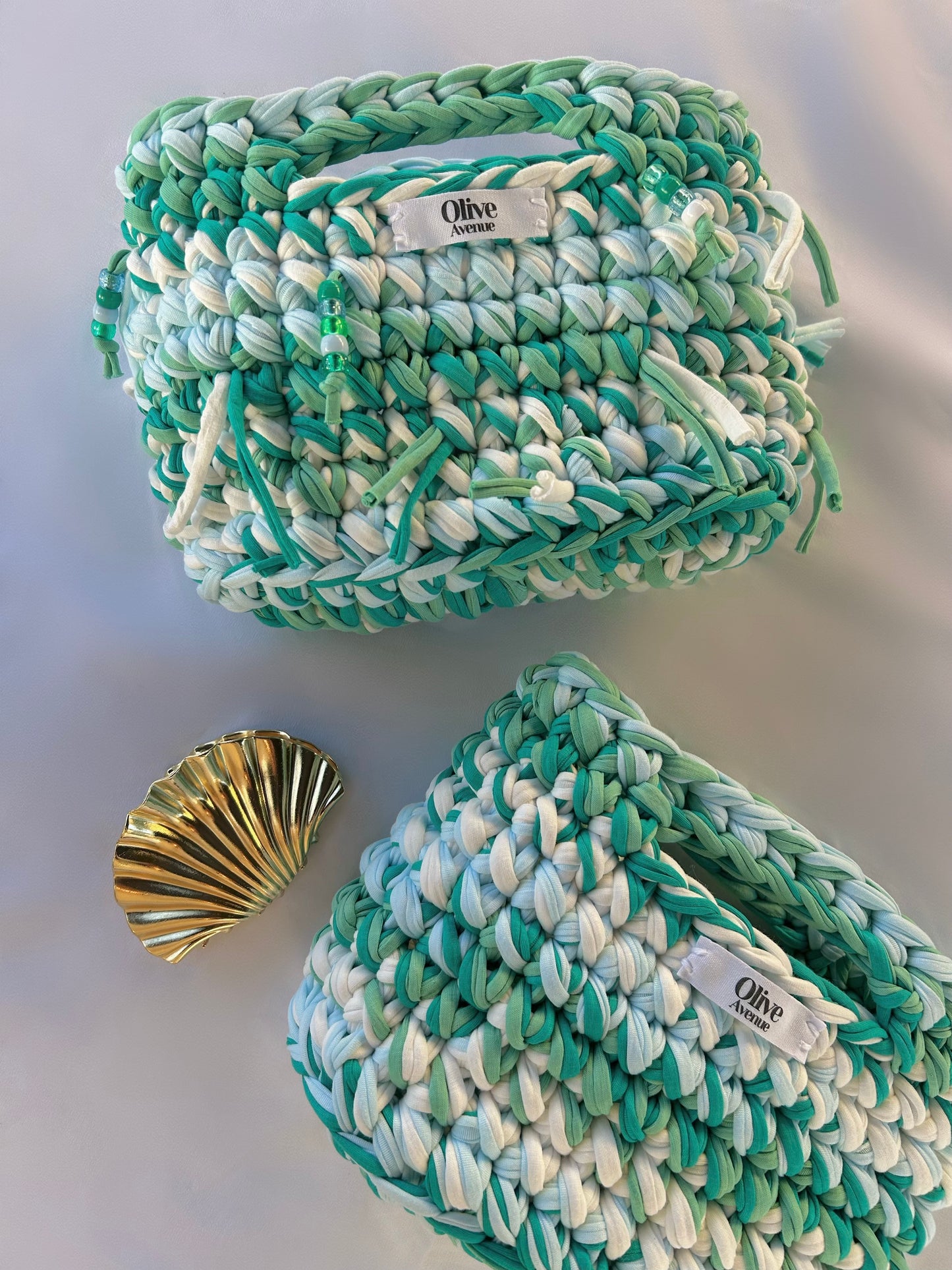 Mini bag in Aqua