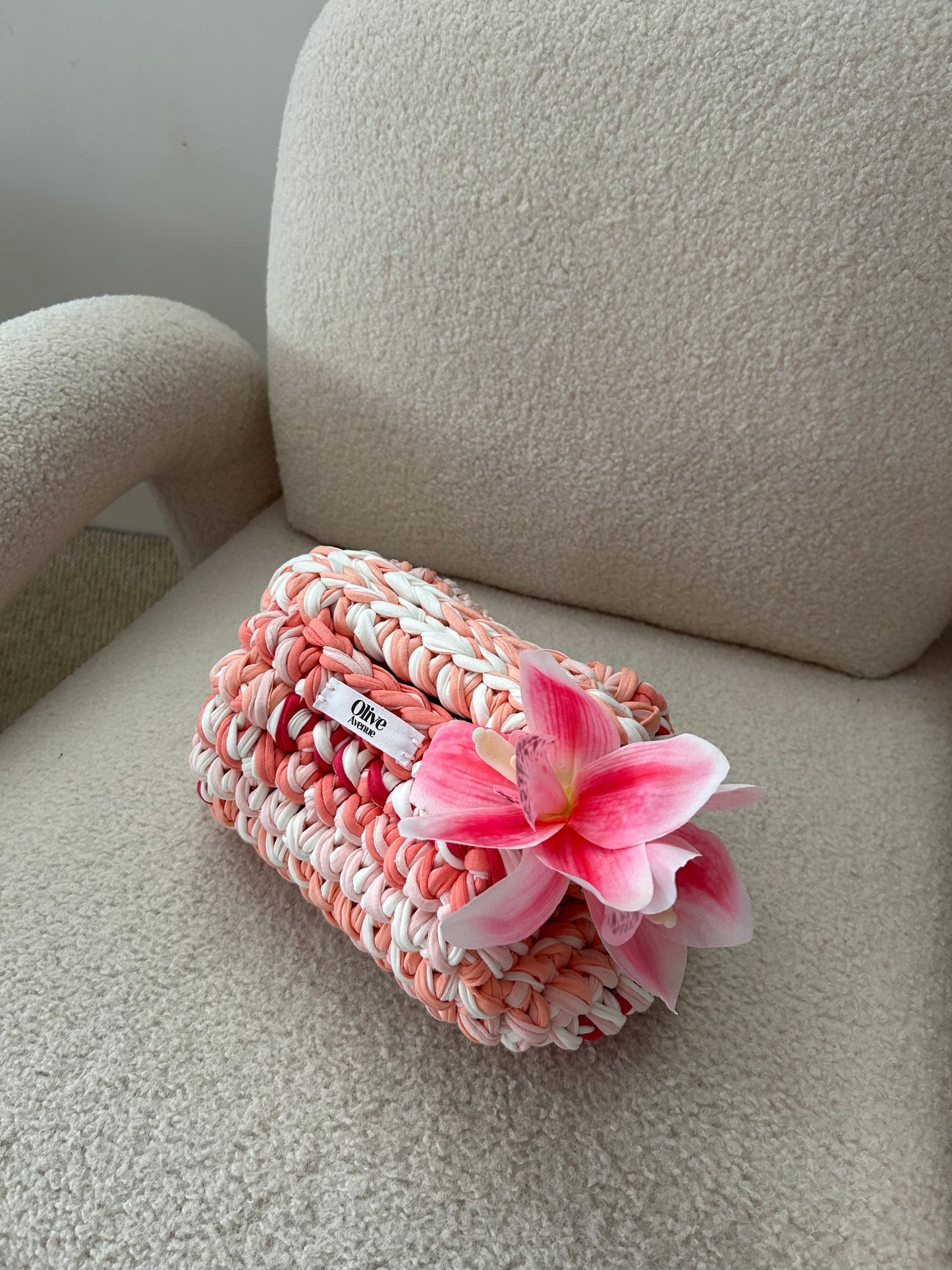 Rosy Clutch Bag