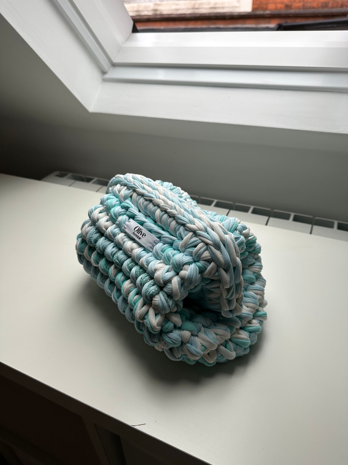 Aquamarine Clutch Bag