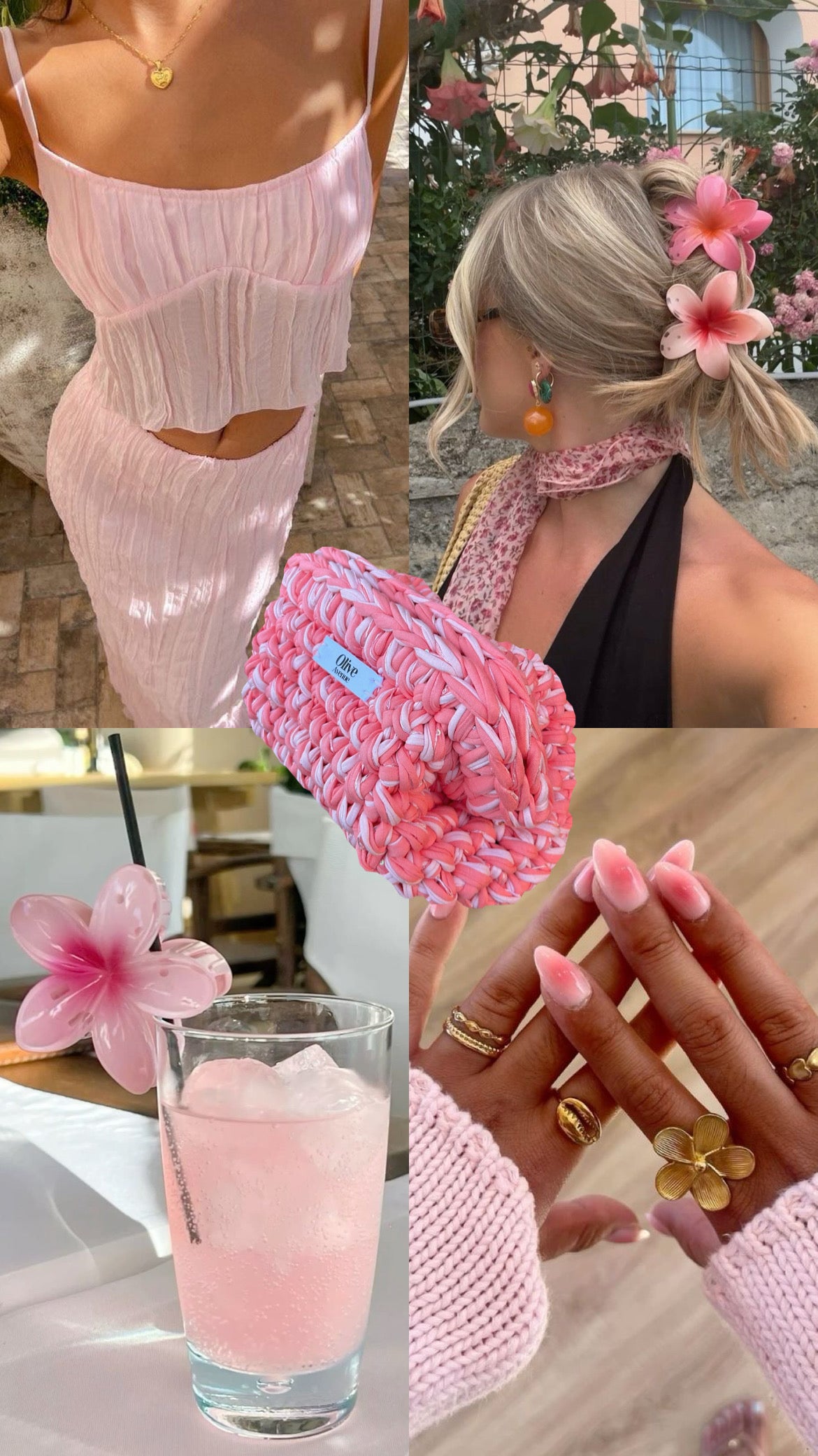 Flamingo Clutch Bag