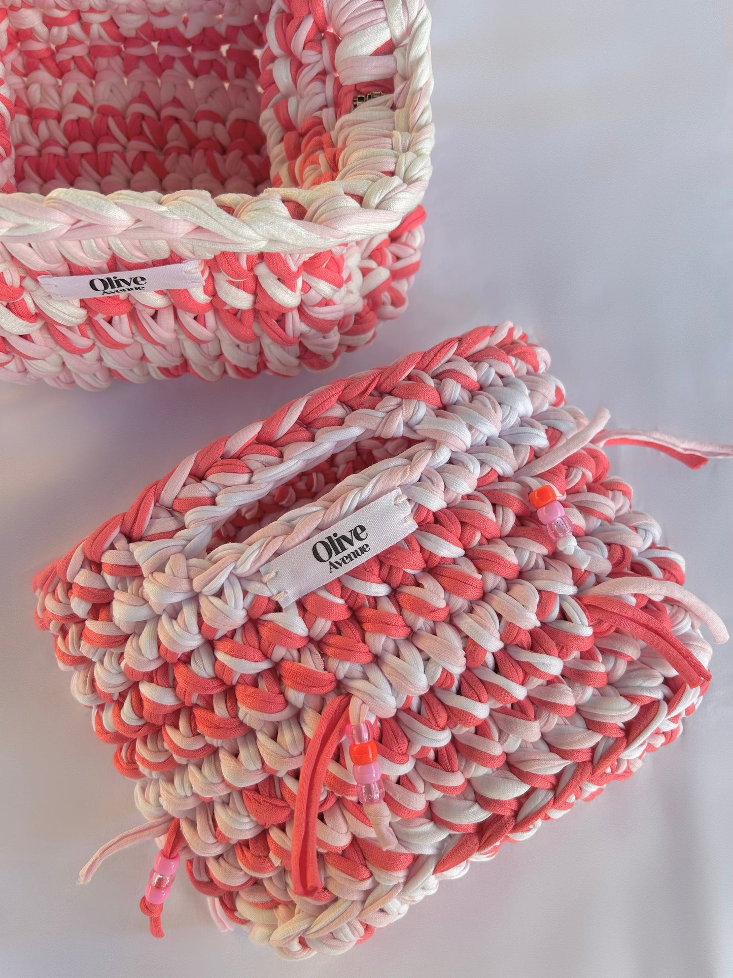 Mini bag in Coral