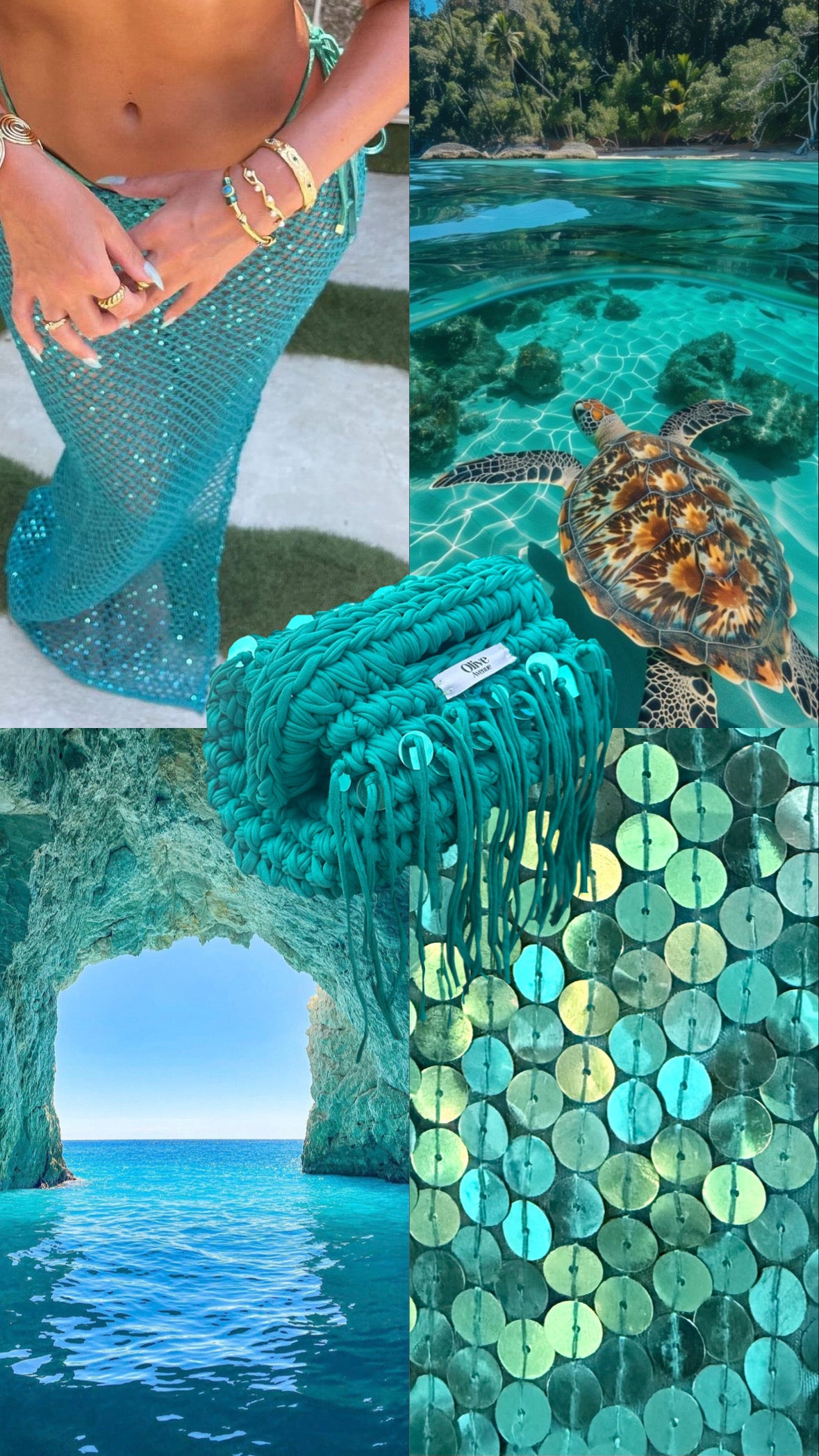 Azure clutch