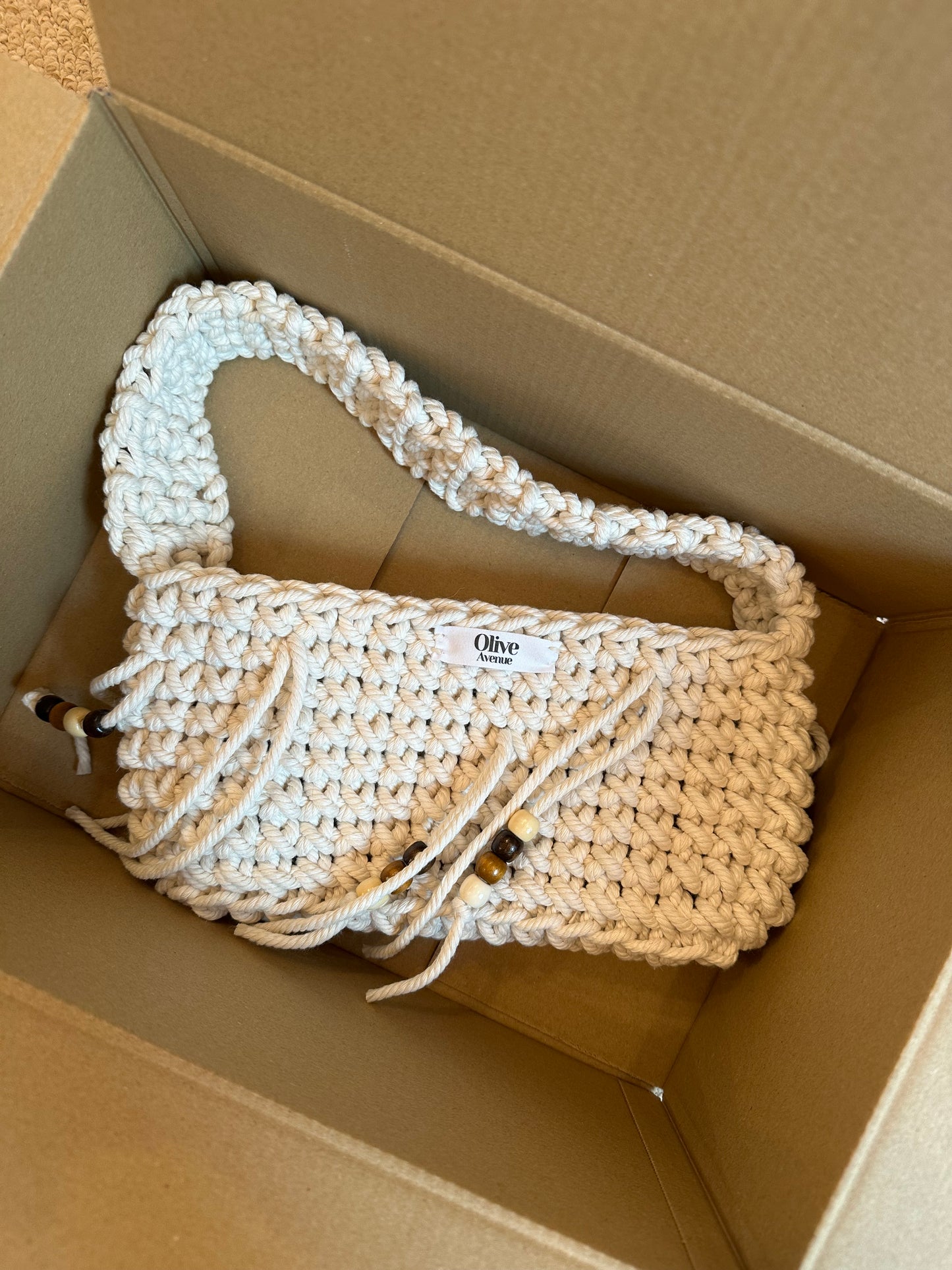 Coastal Capri baguette Bag