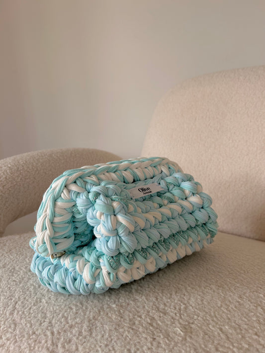 Aquamarine Clutch Bag