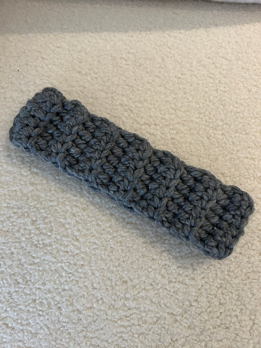 Charcoal Chunky Headband