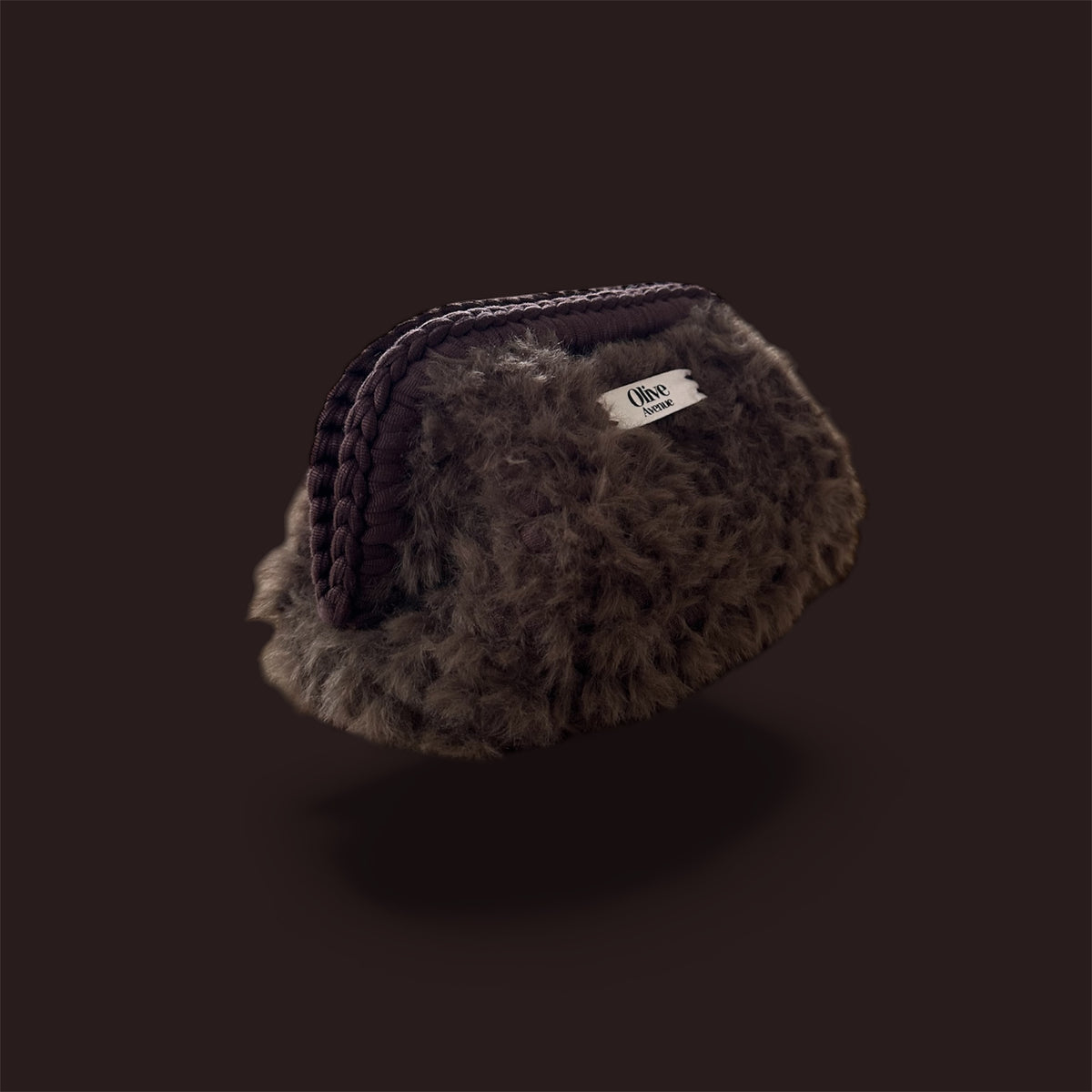Truffle fur Mini Clutch