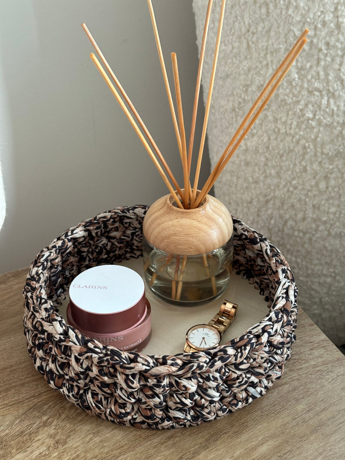 Leopard vanity set