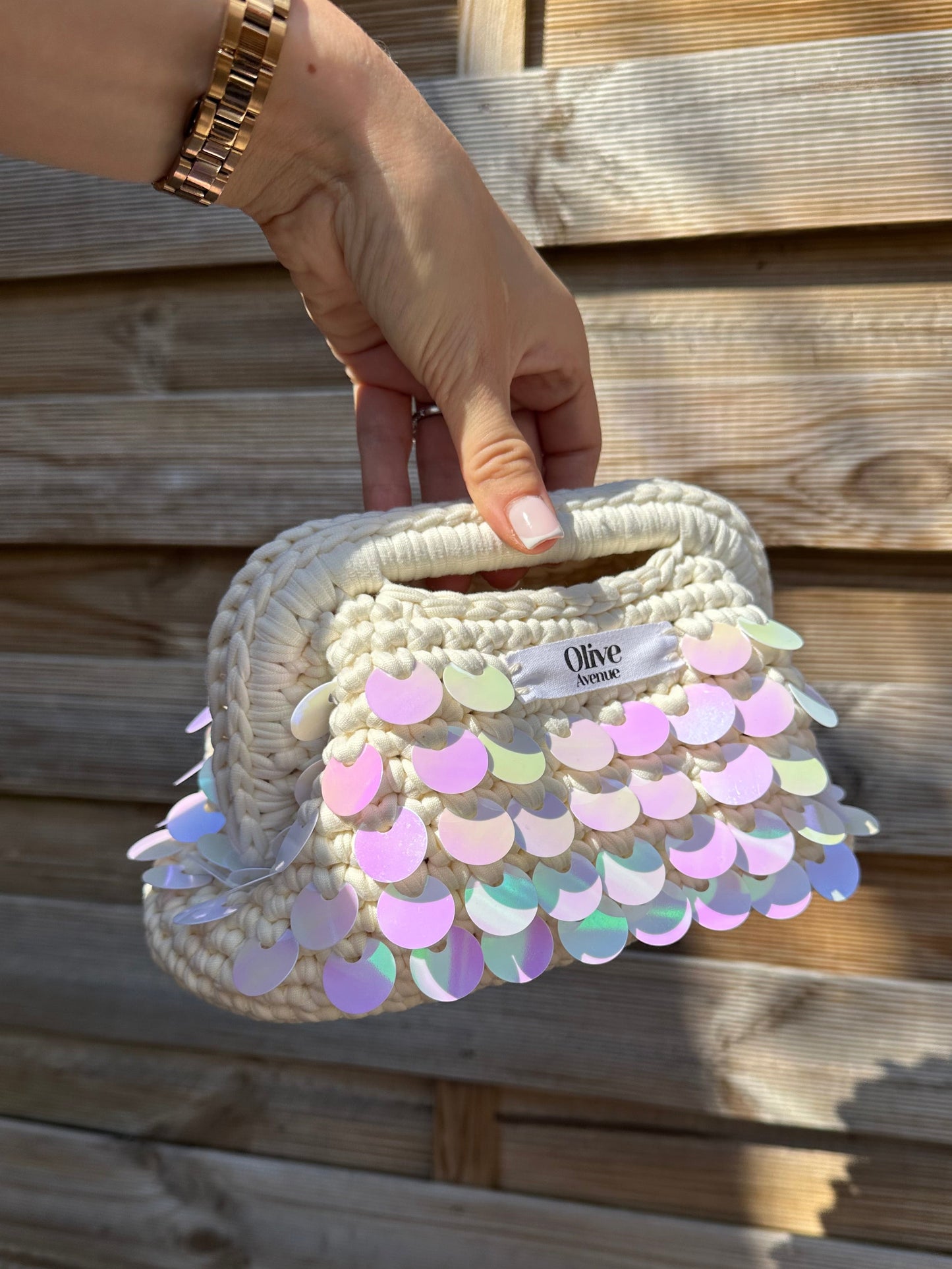 Champagne Mini Clutch