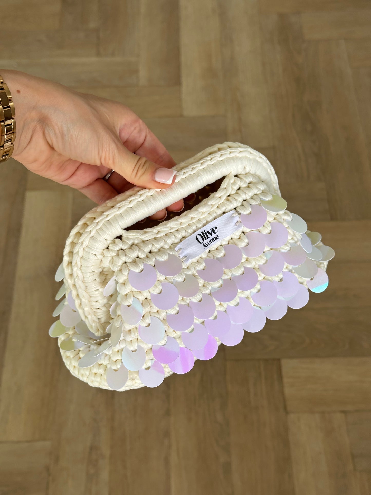 Champagne Mini Clutch