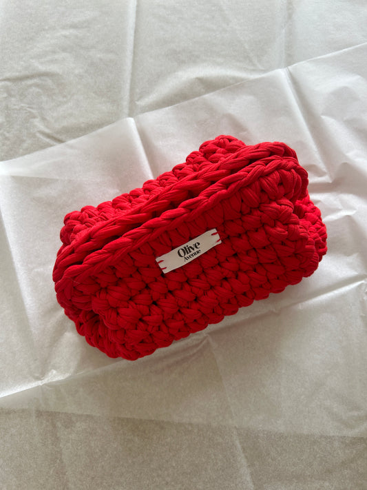 Fiery Red clutch