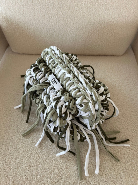 Khaki Clutch Bag