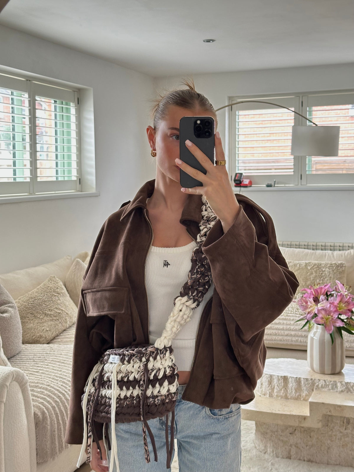 Wild cocoa crossbody
