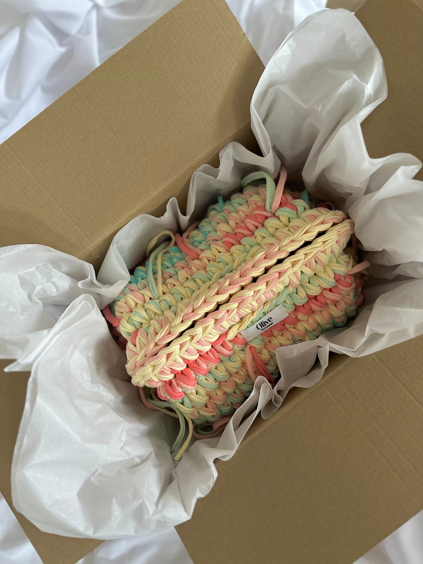 Sorbetto XL clutch bag